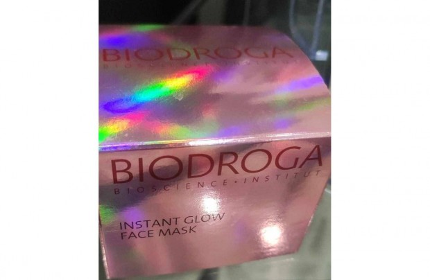 Biodroga Instant Glow arcmaszk, krmmaszk . bontatlan kozmetikum