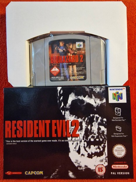 Biohazard 2 (Resident Evil 2) NTSC JAP Nintendo 64 jtk N64