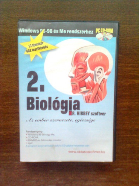 Biolgia 2 CD (az ember szervezete, egszsge)