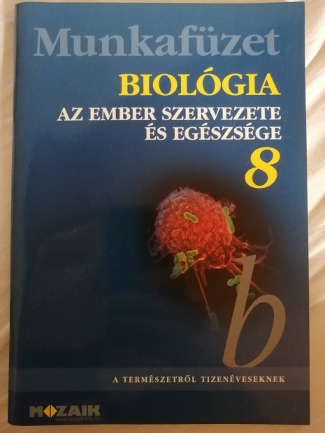 Biolgia 8. vfolyam munkafzet 