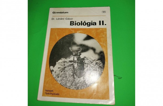 Biolgia II knyv