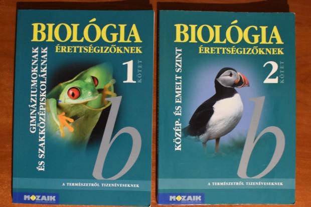 Biolgia rettsgizknek 1., 2. (Mozaik)