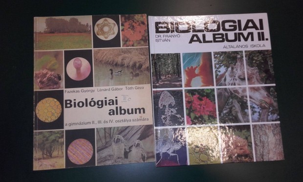 Biolgiai album, biolgia knyv, kzpiskola s ltalnos iskola