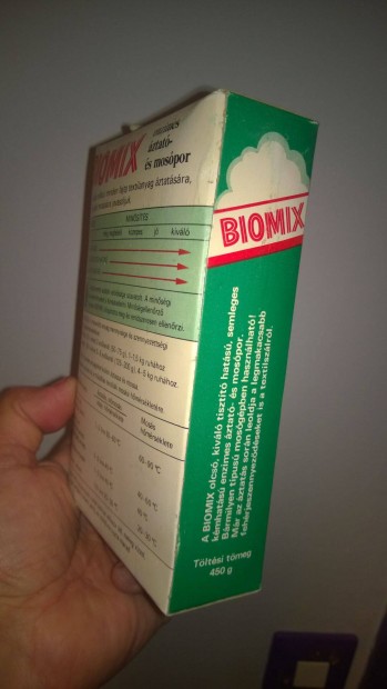 Biomix mospor kzi retro emlk hinytalan tartalom, gyjtemnybl