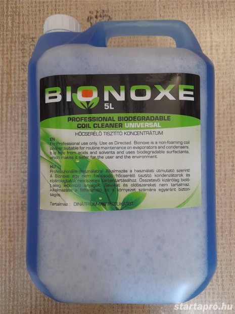 Bionoxe klmaberendezs tisztt koncentrtum 5 liter