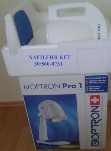 Bioptron Pro1 lmpa 5 v garancia, szmla, sznek, llvny, Fullern