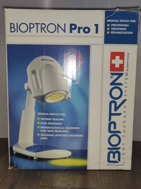 Bioptron Pro 1 lmpa asztali llvnnyal dobozban