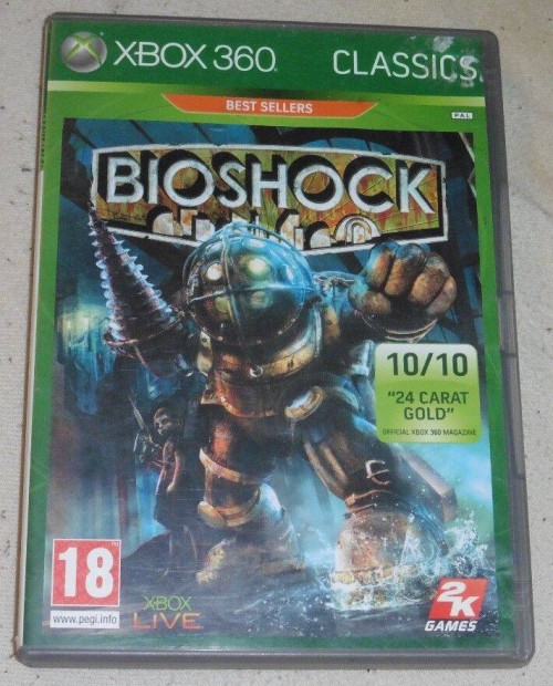 Bioshock 1. Gyri Xbox 360, Xbox ONE, Series X Jtk akr flron