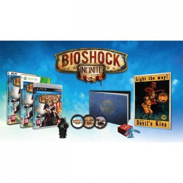 Bioshock Infinite Premium Ed. - Artbook+Figurine+Lithograph+Keyring PS