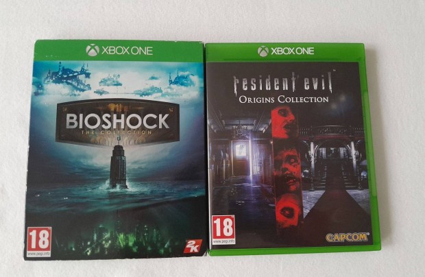 Bioshock + resident evil xbox jtk egybe