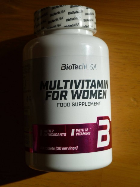 Biotech USA Multivitamin for Women 60db tabletta elad