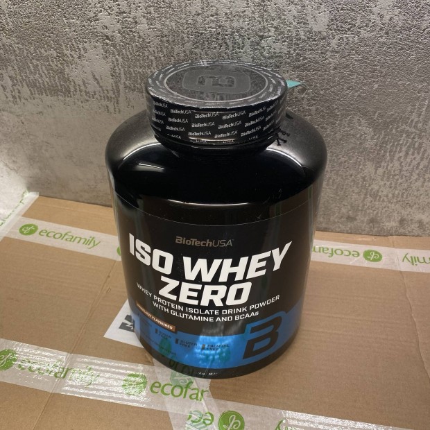 Biotech USA Whey Zero prmium fehrje 2270g mogyor