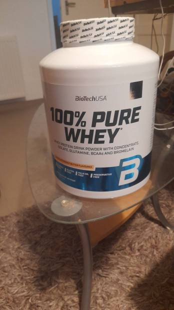 Biotech Usa bontatlan 100% pure whey fehrje + kiegszt vitaminok