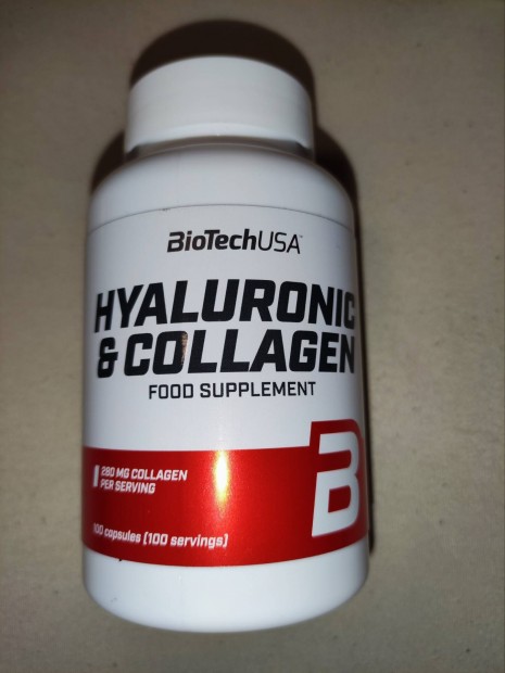 Biotechusa Hyaluronic & collagen kapszula