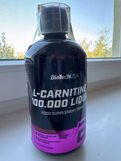 Biotechusa L-Carnitine 500 ml Cherry Flavoured