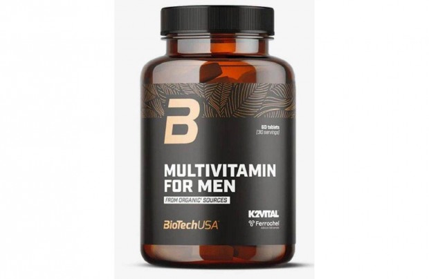 Biotechusa Multivitamin For Men from organic sources