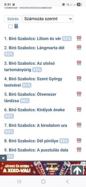 Br Szabolcs Anjou sorozat+