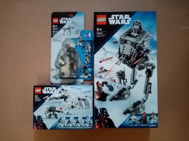 Birodalom visszavág bontatlan Star Wars LEGO 40557 75320 75322 utánvét