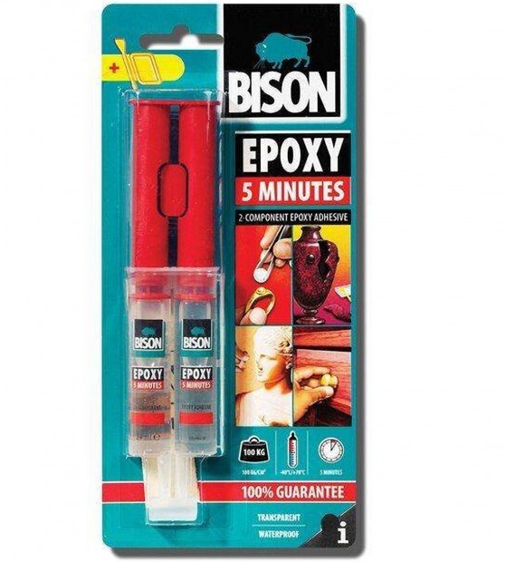 Bison Epoxy ragasztkszlet 2 komponens