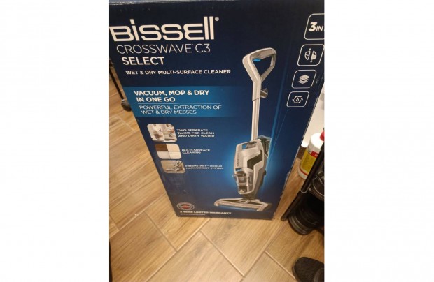 Bissell Crosswave C3 Select Tbbfunkcis nedves takartgp