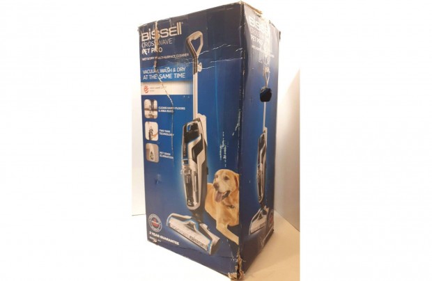 Bissell Crosswave Pet Pro 2225N, 3in1 nedves/száraz porszívó+felmosó