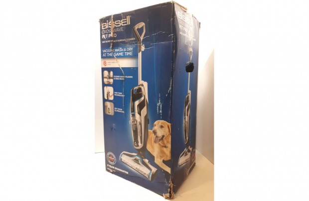 Bissell Crosswave Pet Pro 2225N, 3in1 nedves/szraz porszv+felmos