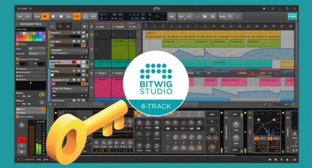 Bitwig Studio 5.2 8-track licenc