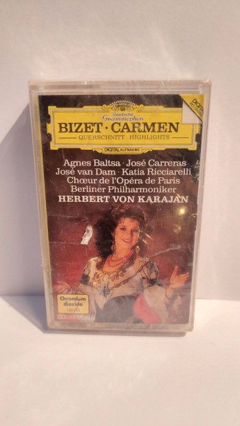 Bizet Carmen magnkazetta bontatlan