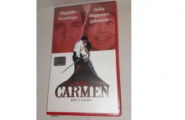 Bizet - Carmen VHS (1984) j, bontatlan, flis (Placio Domningo)
