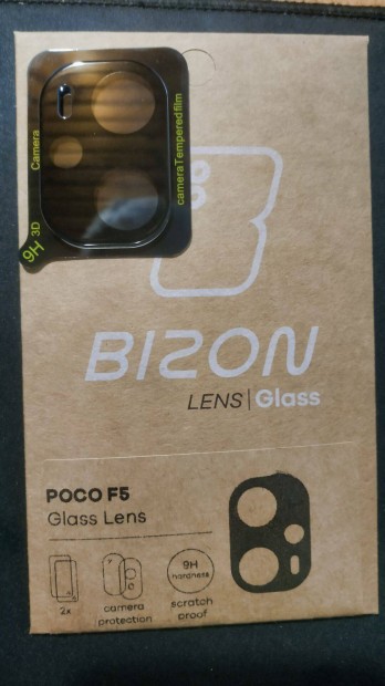 Bizon Glass Lens kameraveg Poco F5-hz