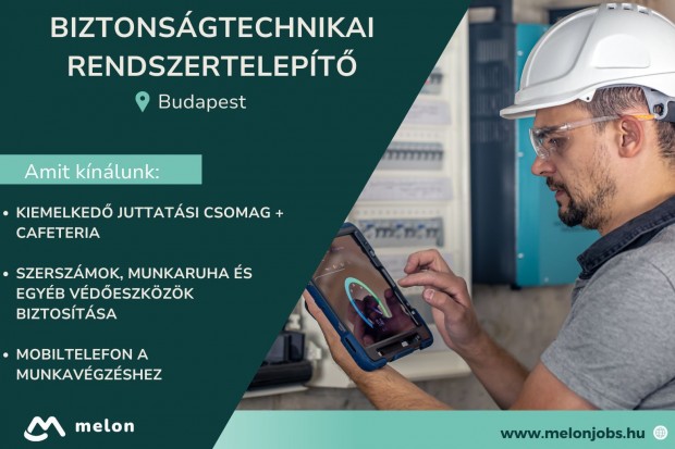 Biztonságtechnikai rendszertelepítő