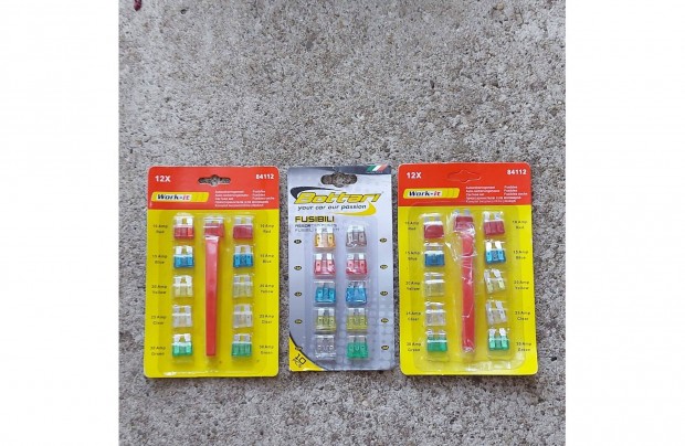 Biztostk gpjrmvekhez, (3 csomag egyben)