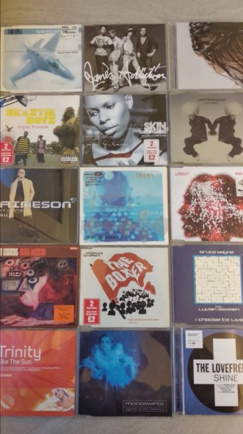 Bjrk Skunk Anansie Beastie Boys Jamiroquai Maxi CD csomag 