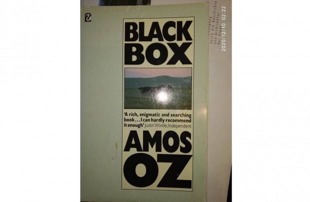 Black Box Amos Oz Bolti j,Olvasatlan