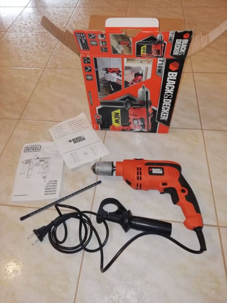 Black&Decker CD714CRES tvefr gp, 710W, 2800RPM, 13mm