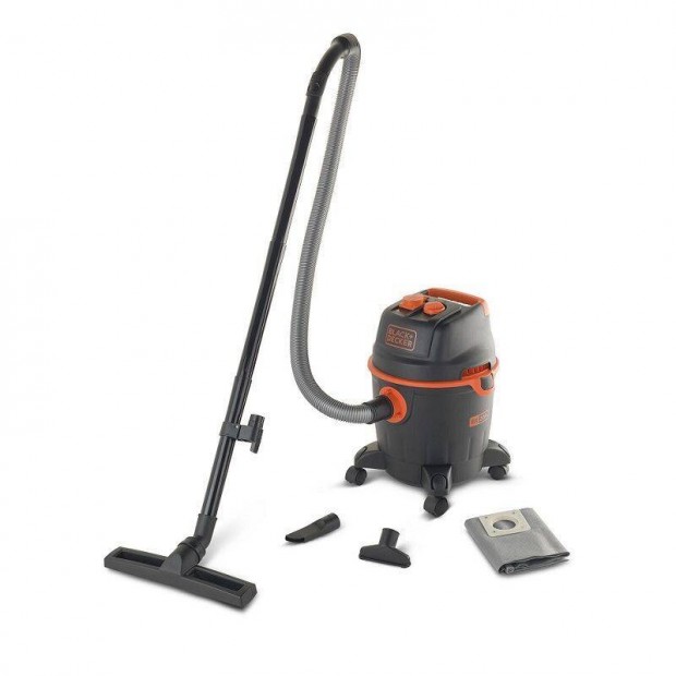 Black&Decker szraz-nedves porszv 20L, 1200W + kisgp csatlakoz