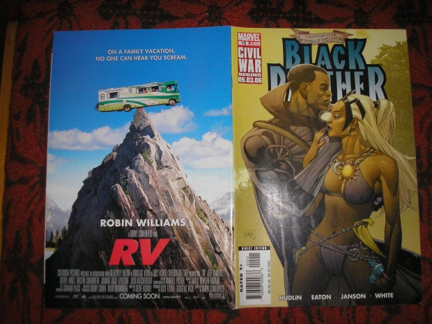 Black Panther/Fekete Prduc 2005-s Marvel kpregny 15. szma elad!