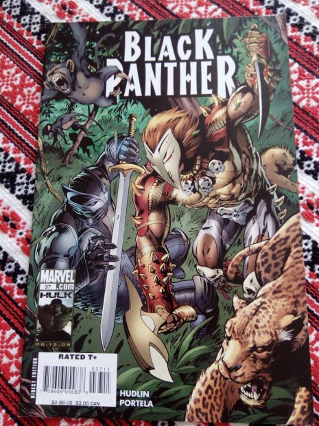 Black Panther/Fekete Prduc 2005-s Marvel kpregny 37. szma elad!