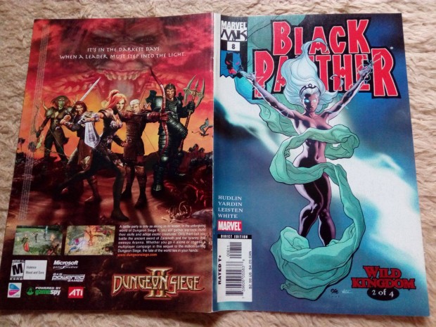 Black Panther/Fekete Prduc 2005-s Marvel kpregny 8. szma elad!