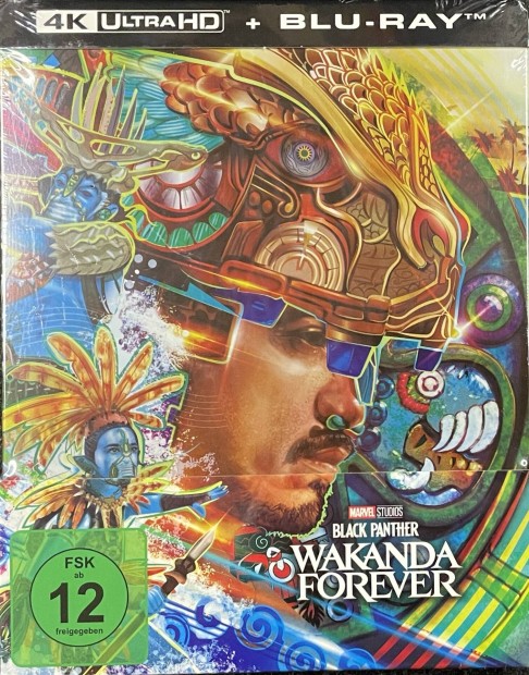 Black Panther: Wakanda Forever (4K UHD + BD) steelbook (nincs magyar)