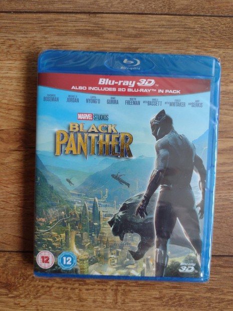 Black Panther blue Ray 3D , bontatlan 