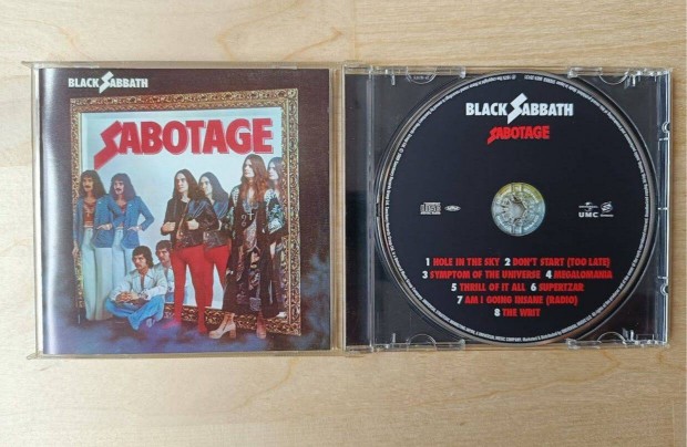 Black Sabbath Sabotage Japn SHM cd