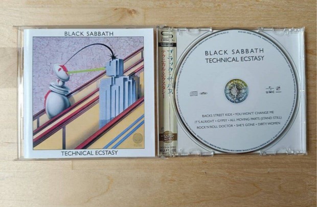 Black Sabbath Technical Ecstasy SHM cd