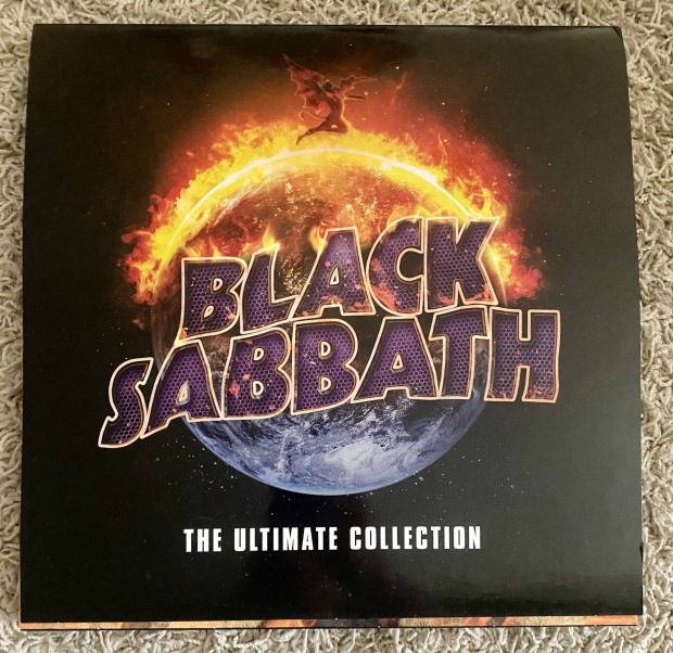 Black Sabbath Ultimate Collection 4 bakelit lemez 