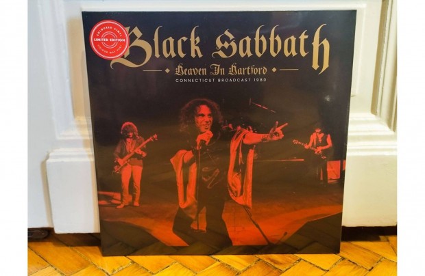 Black Sabbath - Heaven In Hartford (Connecticut Broadcast 1980) LP Li