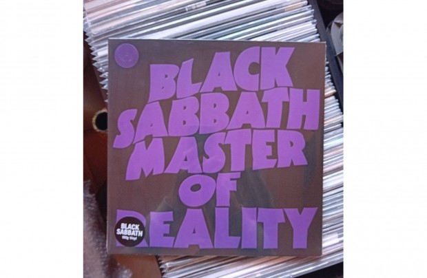 Black Sabbath - Master Of Reality Bakelit Lemez LP Bontatlan