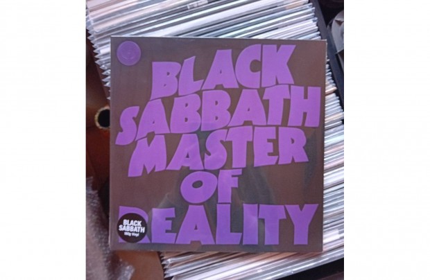 Black Sabbath - Master of Reality Bakelit Lemez LP Bontatlan