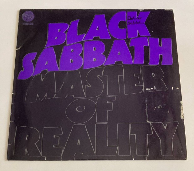 Black Sabbath - Master of Reality (nmet, 1971, Vertigo Swirl)