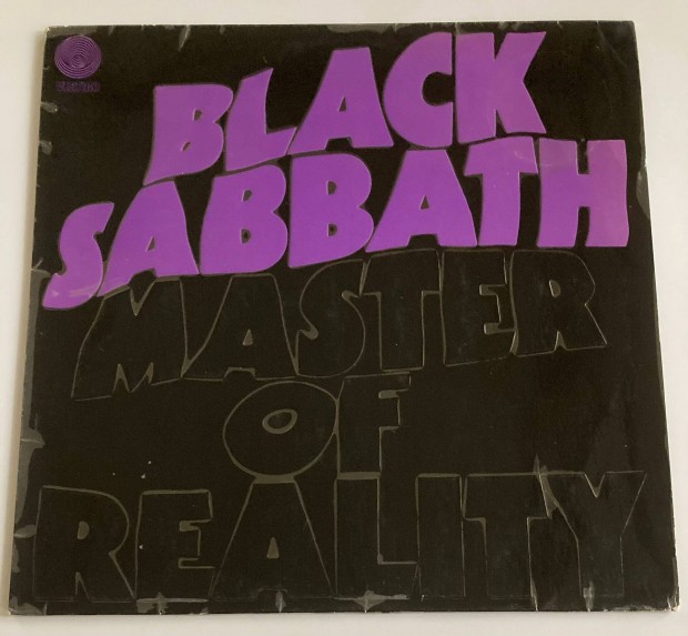 Black Sabbath - Master of Reality (nmet, 1973, Vertigo)