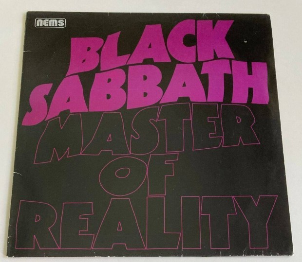 Black Sabbath - Master of Reality (nmet, Spiegelei)